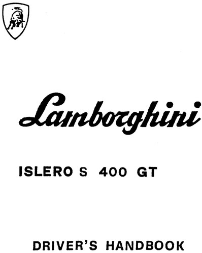 Lamborghini isolero s400 - lamborghini,